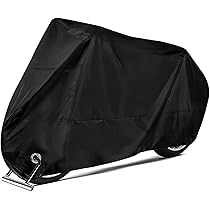 Bâche Moto étanche - Housse De Protection Extérieure Pour Moto, Scooter, 255x90 Cm, Résistante Aux Intempéries Et Aux UV