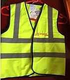 Simpson Cycles Reflective Waistcoat 4-6 year old