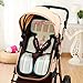 Produktbild Prom-near Trolley Kissen Kinderwagen-Matte Atmungsaktiv waschbar Universal-Viskose-Sandwich Säuglings Kinderwagen-Matte 75*33 cm