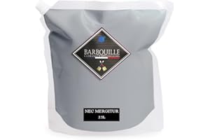 BARBOUILLE - Peinture Acrylique Nec Mergitur - Effet Mat-Poudré - Peinture Mur & Plafond - Lessivable - Séchage En 30 min - COV A+ - Fabriquée En France - 2,5 L