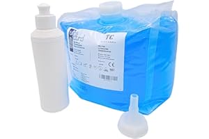 Gel per Ultrasuoni 5L Tecnocarta con Beccuccio per Travaso, Azzurro