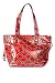 Just Women Adjustable Double Handle Red PU Glossy Tote RS.1175.00