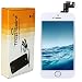Produktbild Trop Saint® Display Weiß LCD Für iPhone 5S Bildschirm Komplett mit Magnetische Schraubekarte und Werkzeug