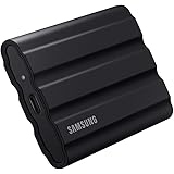 Samsung Memorie T7 Shield MU-PE2T0S SSD Esterno portatile da 2 T, USB 3.2 Gen 2, 10 Gbps, Nero