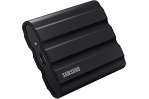 Samsung MU-PE2T0S/EU T7 Shield SSD Portatile da 2TB, USB 3.2 Gen.2, nero, compatibile con Mac, iPhone e iPad