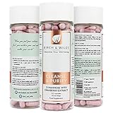 D-MANNOSE WITH CRANBERRY EXTRACT CAPSULES | 1000mg dose | 60 Day Supply | Vegan | Premium HIGH STRENGTH | Urinary Tract Cleanse Bladder UTI & Cystitis Health Supplement | Natural Antioxidant | UK made