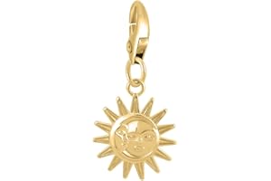 SC Crystal Charms pour Femme en métal rhodié