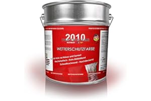 PAINTSYSTEMS REFINISH COLOURS Wetterschutzfarbe 4 Liter Schwedenrot NEUWARE