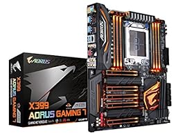 Gigabyte X399 AORUS Gaming 7 (AMD Ryzen threadripper TR4/ATX/3 x M.2/WiFi/Front USB 3.1/RGB Fusion/Killer LAN/4 Way SLI Motherboard)