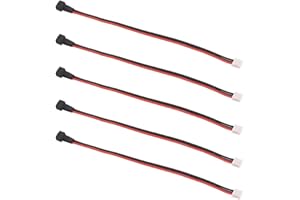 OliRC 5pcs JST-XH 2S 200mm 22awg Lipo Balance de Fil Extension Silicone Câble Conduire pour RC Batterie Chargeur(C132-5)
