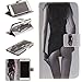 Produktbild iPhone 8 Plus Hülle, iPhone 7 Plus Hülle, Conber Lederhülle Handyhülle mit [Frei Schutzfolie], PU Tasche Leder Flip Case Cover Schutzhülle für Apple iPhone 8 Plus/7 Plus - Heißes Mädchen