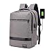 Produktbild Laptop Backpack,Men's laptop business backpack multifunction usb charging bag ladies travel anti-theft backpack 3 colors, gray
