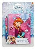 Motiv: Disney Frozen Undercover FRWD2140 - Notizbuch mit Stift Disney Frozen, liniert, pink