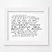 Produktbild `Noir Paranoiac` Kunstdruck - SUPERTRAMP - Breakfast in America - Unterzeichnet und Nummerierten Limitierte Auflage Typografie Ungerahmt 25 x 20 cm Wand Kunst Druck Text Lyrisch Plakat - Song Lyrics Art Print Poster