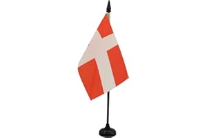 AZ FLAG - Tischflagge Savoyen - 15x10 cm - Savoie Tischfahne 10 x 15 cm - Flaggen