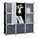 Produktbild BASTUO DIY Storage Cube Organizer Modular Kunststoff Schrank Bücherregal Regal Organizer Schrank