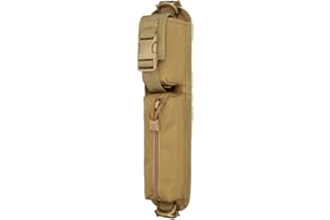 WYNEX Tattico Molle Accessorio Pouch, Zaino Tracolla Borsa A Tracolla Nastro Ulteriore Borsa Multifunzionale Strumenti di Caccia, Verde Militare - 1 Confezione, Taglia Unica