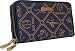 Produktbild LT LadiesTrends präsentiert Design Giulia Pieralli Damen Geldbeutel Elegant Portmonee XXL Portemonnaie aus hochwertigem Kunstleder Frauen Geldtasche Schöne Geldbörse 02A  (Blau)
