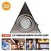 Produktbild Shelf Light Triangel Edelstahl, Caravan Beleuchtung mit Schalter ON / OFF für Vant Bootsschiff BUS TRUCK 12V Wohnmobil Cool Weiß 1 Stück (220V Warm 2P)