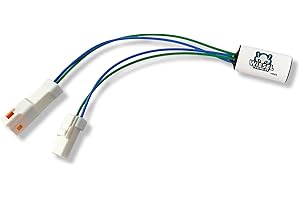 Wiesel Tuning E-Bike Tuning para Yamaha & Giant: LCD o LED, Sensor de velocidad, Negro, Dispositivo de Tuning para Bicicleta Eléctrica