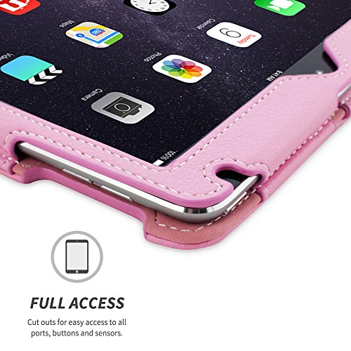 iPad Air 2 Hülle (Rosa), Snugg – Smart Case mit lebenslanger Garantie + Sleep / Wake Funktion - 6