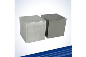 3,8 cm volfram och magnesium kub set