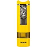 Lubinski Lion Sehpalı Delicili Tek Torch Puro &Ccedil;akmağı Sarı