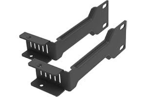MikroTik Rackmount Ears Set RB4011 ser. K-65, Mounting Bracket, K-65 (K-65, Mounting Bracket, Black, Mikrotik RB4011)