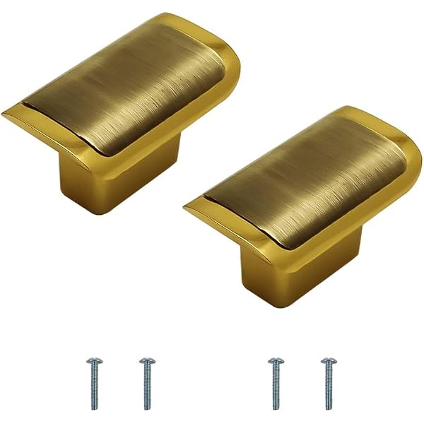 Cosmas 701 Series Cabinet Handles – Brushed Antique Brass Knobs & Pulls For Drawers & Doors