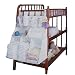 Yosoo Nursery Large Baby Cot Bed Diaper Clothes Hanging Storage Bag Case Organizer