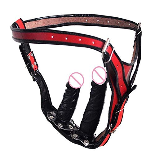 Toys Games Hot Leather Strapon S Strap OnThree Removable Phalluses Women Ons Harnesses Ttoy Products1wand Vibes