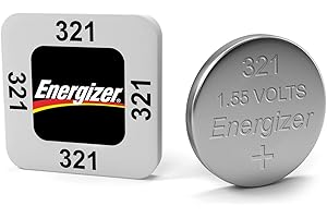 Energizer 2 x 321 Oxyde d'argent Piles pour Montre 1,55 V SR616SW SR65
