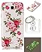 Produktbild Ultra Slim Dünn Silikon Luminous Silikonsoftshell TPU für Galaxy 2017 J5 Prime, Niedliche Cartoon Malerei,Premium Handy Tasche Schutz Hülle Case Cover Etui Strass Schutz schutzhülle Bumper Schale Silicone für Samsung Galaxy 2017 J5 Prime G570 +Schlüsselanhänger (WW12)