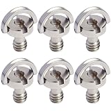 Estos tornillos cautivos inoxidable excelente calidad permiten el montaje de diferentes estilos de placas para encajar directamente en la base de su equipo fotográfico.
