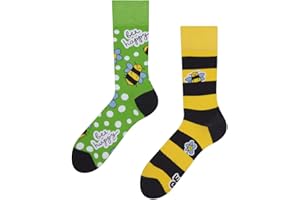 Dedoles Socken Unisex Damen Herren & Kinder Baumwolle viele lustige Designs Fussball Fahrrad Pferde Pflanzen Feuerwehr Geschenk links rechts verschieden