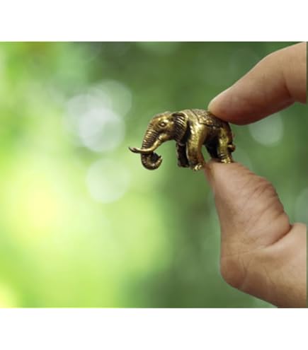 Purpledip Miniature Brass Pixiu Statue - Chinese Dragon Figurine For Collectors