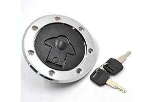Motorcykel bränsle gas tank lock skydd med nyckel för Kawasaki ZXR 750 ZZR1100 ZX1100 GPZ1100 ZR250 ZX7R ZX9R GPZ 400 250 750