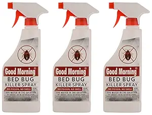 Good Morning Bed Bug Killer Spray Concentrate (Pack of 3)