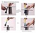 Eggsnow Makeup Brush Tree Holder Organizer Collapsible Air Drying Tower Tree Rack(26 Hole )