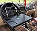 Produktbild XIAOYA Halter Mehrzweckablage Auto-Lenkrad Ablagetisch/Laptoptisch KFZ-Universal Essen Trinken Fach,Black