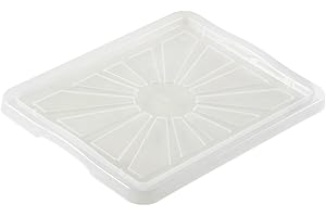 keeeper Coperchio per Box Contenitore Franz, Taglia: M, 35 x 27 cm, Franziska, Trasparente