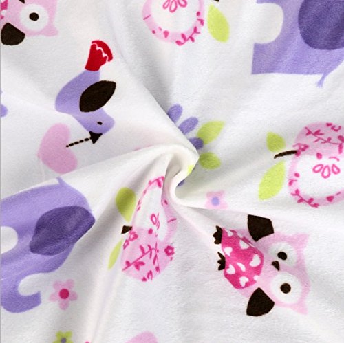 Einschlagdecke Baby Decke, Infant Swaddle Decke Pucken Decken 30 * 56 cm (0-6 Monate) - 5