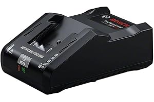 Bosch Professional system 18V: ultraszybka ładowarka GAL 18V-160 (3 tryby ładowania, prąd ładowania 16 A, technologia Active Air Cooling)