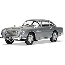 Corgi – Aston Martin DB5 – James Bond – No Time To Die – Échelle 1:43 – Plaque Italienne – Modèle Miniature Gris