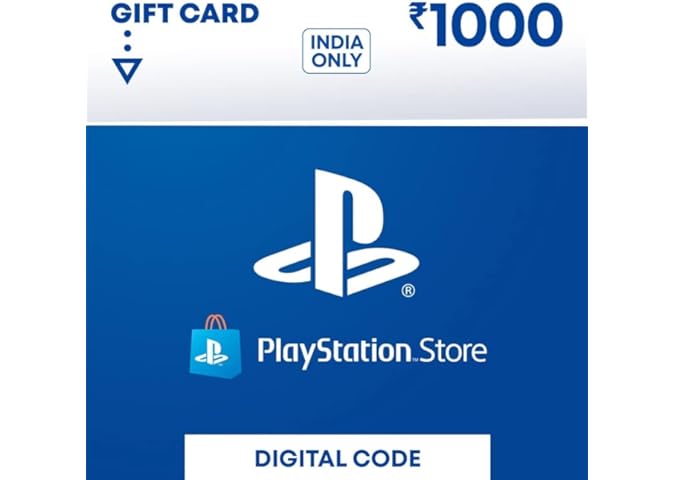Rs.1000 Sony PlayStation Network Wallet Top-Up (Email Delivery in 1 hour- Digital Voucher Code)