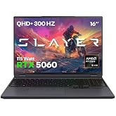 Game Garage Slayer R9T-5060 C7 AMD Ryzen 9 8945HX 16GB RAM 1TB SSD RTX5060 16" 300Hz QHD+ FreeDOS Gaming Laptop