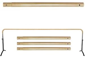 Artan Balance Extension 6Ft Single Bar Curved Ballet Barre 25"/2Ft - This is Extension ONLY, not The Barre Itself. It Will not Work if Purchased Separately Without Ballet Barre 6Ft.