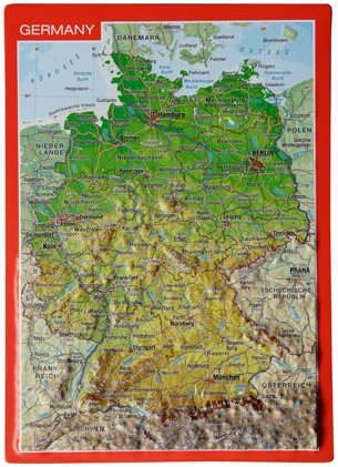 Download Reliefpostkarte Deutschland