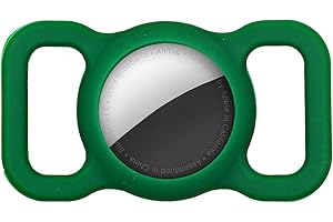 SICHY Llaveros AirTag Funda Protectora, Airtag Funda Protectora,Airtag-Collar de Perro Funda Protectora de Silicona para el Collar de Perro y Gato de Apple airtag GPS Finder
