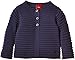 s.Oliver Baby Girls mit Knopfleiste Crew Neck Long Sleeve Cardigan, Blue (dark Blue 5692), 0-3 Months (Manufacturer size: 62)